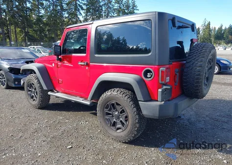 2014 Jeep Wrangler Sport из США, поврежденный, VIN 1C4AJWAG9EL135516